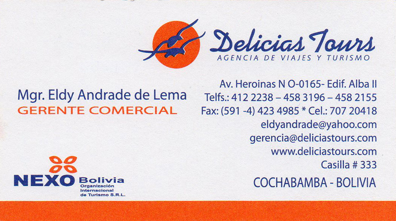 Delicias Tours S.R.L.