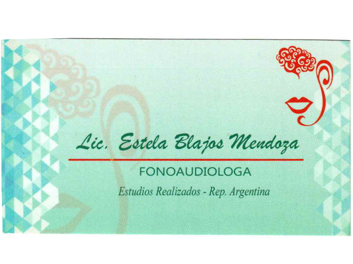 Lic. Estela Blajos Mendoza - imagen 2