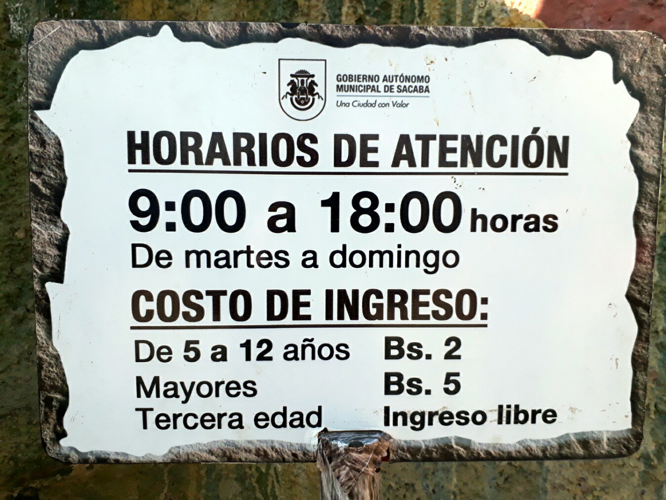 Parque Prehistorico Sacaba - imagen 2